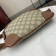 Gucci GG Emblem medium belt bag Brown For Men-28x17x6cm - 3