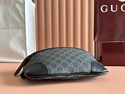 Gucci GG Emblem medium belt bag Black For Men-28x17x6cm - 3
