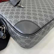 Gucci GG Emblem medium briefcase Black For Men-40x30x6cm - 3