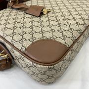 Gucci GG Emblem medium briefcase Brown For Men-40x30x6cm - 3
