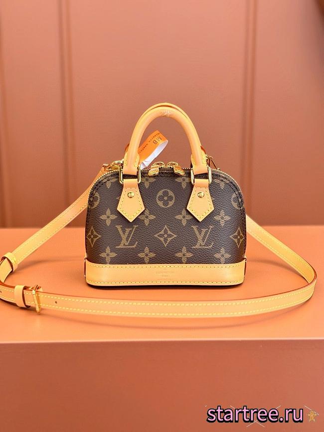 Louis Vuitton Nano Alma Bag M82717-18*12*8CM - 1