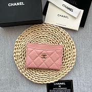 Chanel Card holder Pink 001 - 1