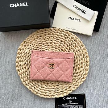 Chanel Card holder Pink 001