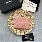 Chanel Card holder Pink 001 - 4
