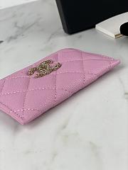 Chanel Card holder Pink 002 - 4