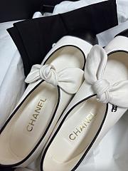 Chanel Mary Janes White Black - 5