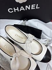 Chanel Mary Janes White Black - 4
