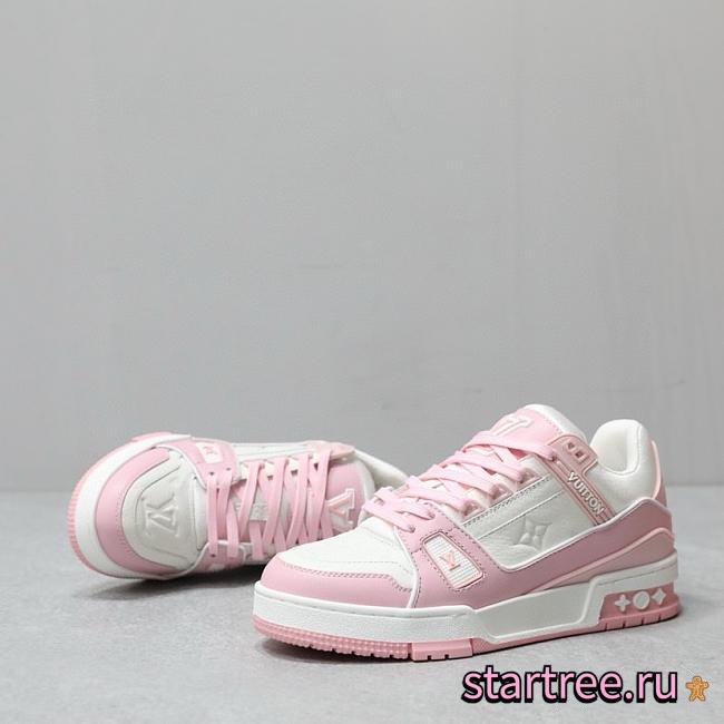 Louis Vuitton Sneakers Pink 019 - 1