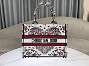 Dior Dioramour Shorts White Silk Twill Bag-36*27.5*16.5cm - 4