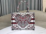 Dior Dioramour Shorts White Silk Twill Bag-36*27.5*16.5cm - 3