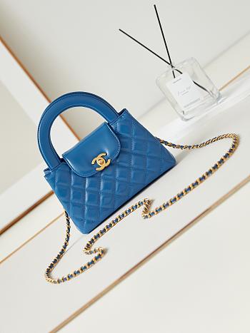 Chanel 23K Kelly Mini Shopping Bag-13*19*7cm