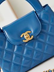 Chanel 23K Kelly Mini Shopping Bag-13*19*7cm - 4