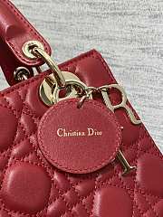 Dior Small Lady Bag Red 001-20*8*17cm - 2