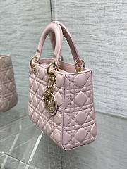 Dior Small Lady Bag Pink 003-20*8*17cm - 2
