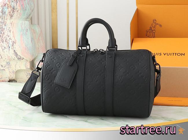 Louis Vuitton keepall Bandoulière 35 Black - 1