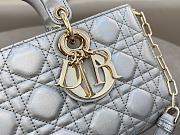 Dior Lady D-Joy Medium Sliver-26cm - 5