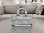 Dior Lady D-Joy Medium Blue-26cm - 1