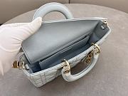 Dior Lady D-Joy Medium Blue-26cm - 6