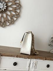 Chanel Assic Flap Bag White-30*21*8cm - 5