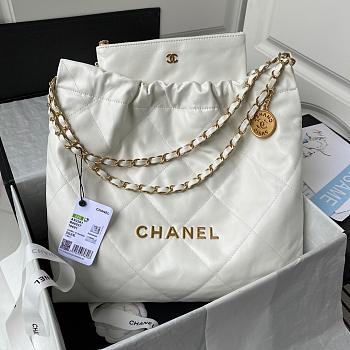 Chanel 22 Small Shoulder bag White-35x37x7cm