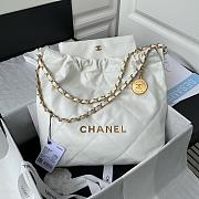 Chanel 22 Small Shoulder bag White-35x37x7cm - 2