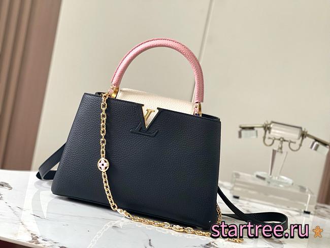 Louis Vuitton MM Capucines Black M20708-31.5 x 20 x 11cm - 1