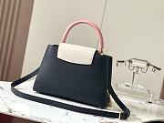 Louis Vuitton MM Capucines Black M20708-31.5 x 20 x 11cm - 4