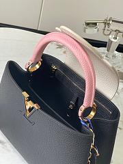 Louis Vuitton MM Capucines Black M20708-31.5 x 20 x 11cm - 3