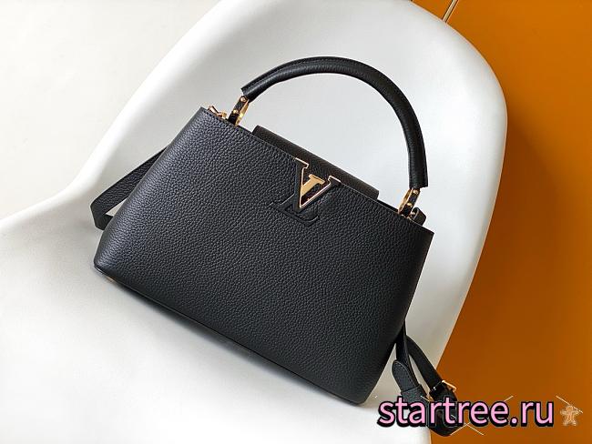 Louis Vuitton MM Capucines Black M42259-31.5 x 20 x 11cm - 1