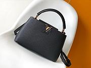 Louis Vuitton MM Capucines Black M42259-31.5 x 20 x 11cm - 1