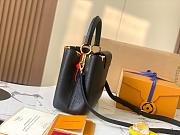 Louis Vuitton MM Capucines Black M23332-31.5 x 20 x 11cm - 2