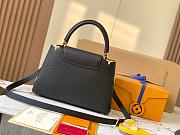 Louis Vuitton MM Capucines Black M23332-31.5 x 20 x 11cm - 3