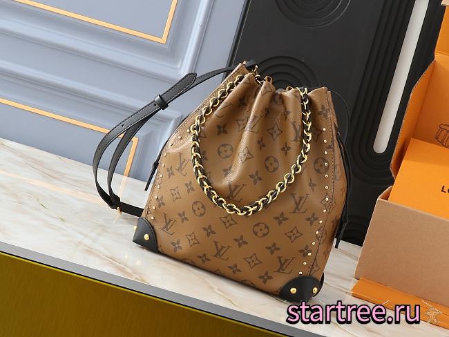 Louis Vuitton Noé Trunk PM Monogram Reverse Bag-23*27*8cm - 1