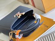 Louis Vuitton Capucines BB Dark Blue M21150-21x14x8cm - 4