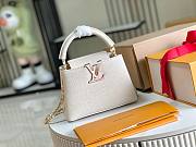 Louis Vuitton Capucines BB White M23082-21x14x8cm - 1