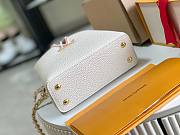 Louis Vuitton Capucines BB White M23082-21x14x8cm - 3