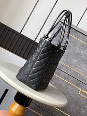 CHANEL Cambon Line Medium Tote Bag- 24x20x8cm - 2