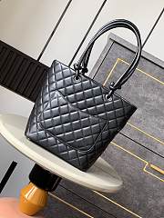 CHANEL Cambon Line Medium Tote Bag- 24x20x8cm - 4