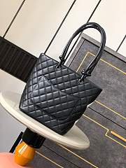 CHANEL Cambon Line Medium Tote Bag 001- 24x20x8cm - 4
