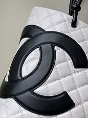 CHANEL Cambon Line Medium Tote Bag 002- 24x20x8cm - 4