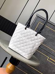 CHANEL Cambon Line Medium Tote Bag 002- 24x20x8cm - 2