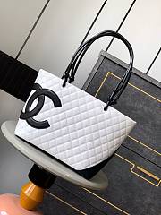 CHANEL Cambon Line Large Tote Bag 001-30x25x15cm - 1