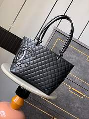 CHANEL Cambon Line Large Tote Bag 002-30x25x15cm  - 1