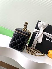 Chanel Vanity Balck Bag- 9.5x17x8cm - 4