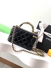 Chanel Vanity Balck Bag- 9.5x17x8cm - 2
