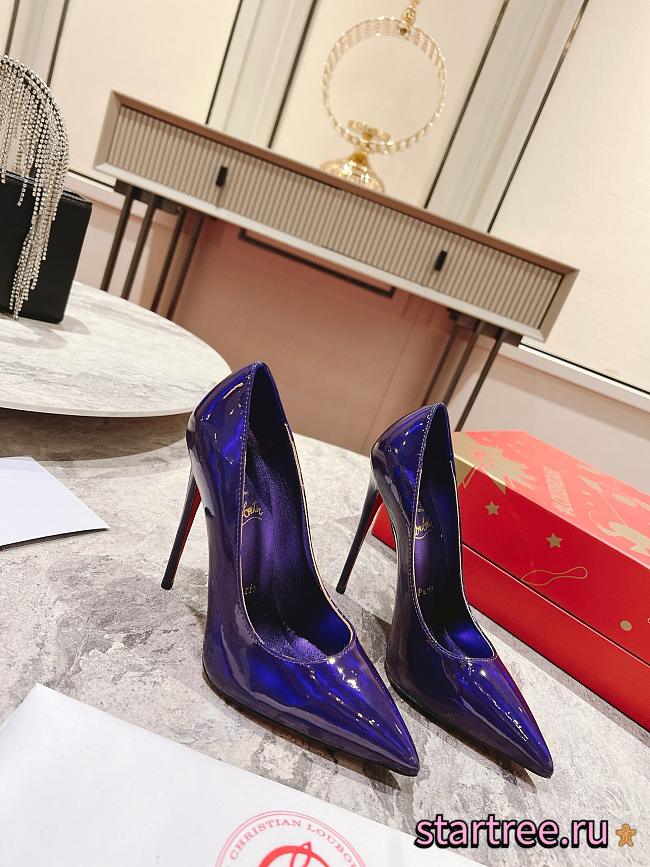 Christian Louboutin Miss Z Pumps Purple - 1