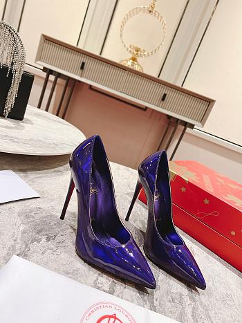 Christian Louboutin Miss Z Pumps Purple