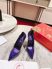 Christian Louboutin Miss Z Pumps Purple - 5