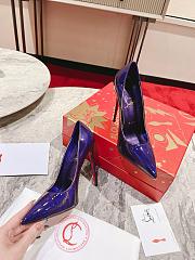 Christian Louboutin Miss Z Pumps Purple - 4