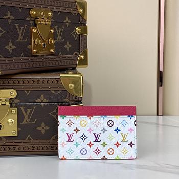 LV x TM Card Holder Multicolor